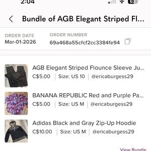 SOLD - REBUNDLE - Ericaburgess